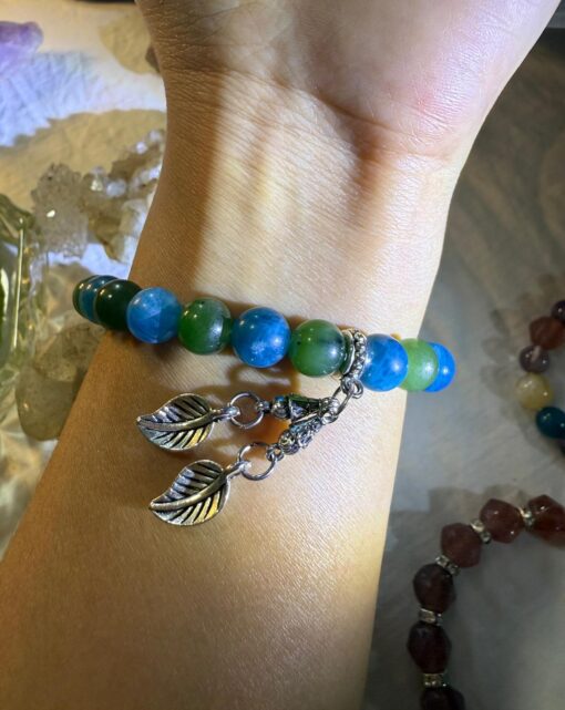 Unique Crystal Bracelet – 6mm Beads - Image 3
