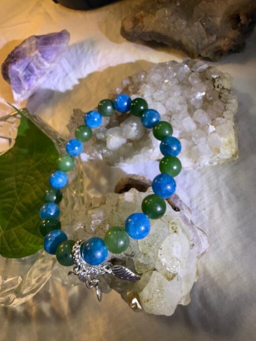 Unique Crystal Bracelet – 6mm Beads - Image 2