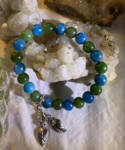 Unique Crystal Bracelet – 6mm Beads