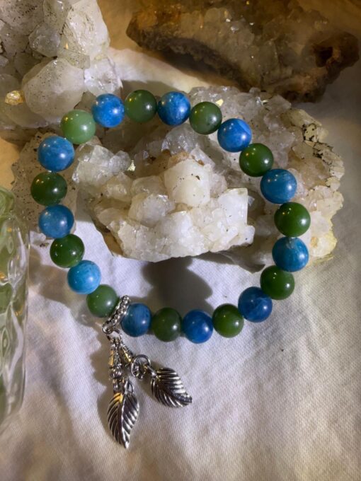 Unique Crystal Bracelet – 6mm Beads