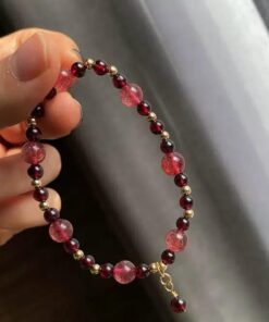 Natural Garnet Bracelet