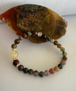 Tourmaline with Yellow Citrine Bracelet