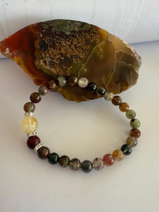 Tourmaline with Yellow Citrine Bracelet